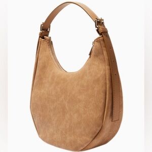 4TH & RECKLESS Una Faux Suede Crescent Bag NWOT